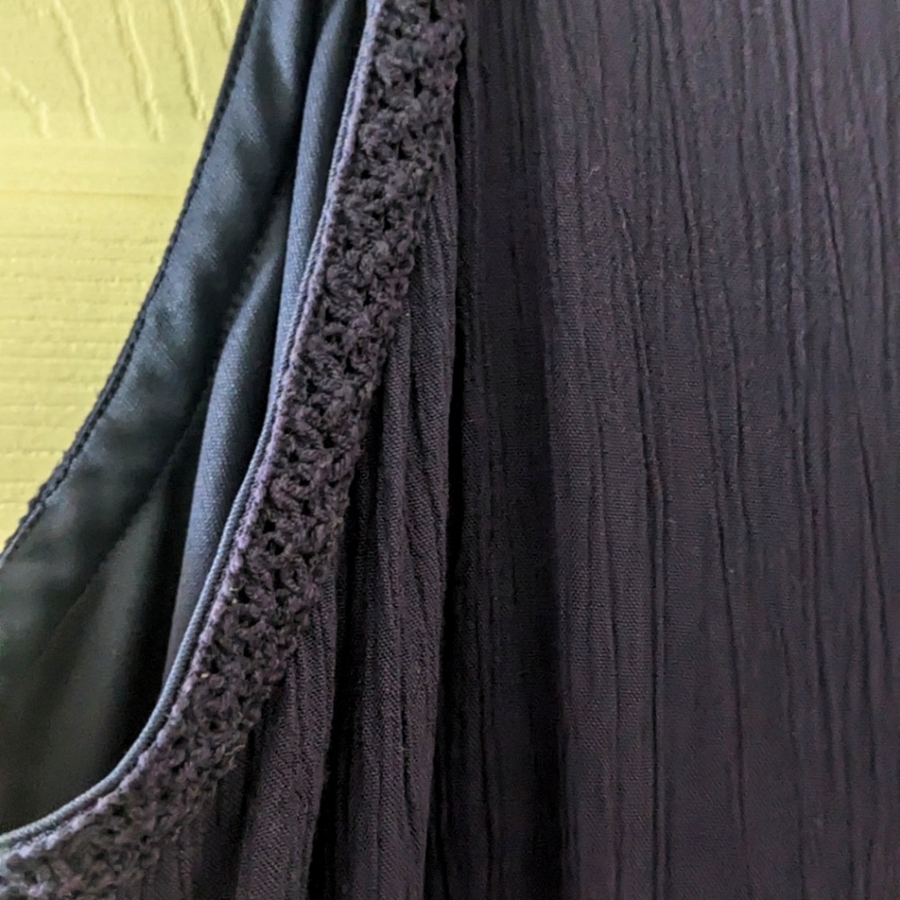🌸ADD ON Navy Blue Halter Maxi Dress - Picture 6 of 10